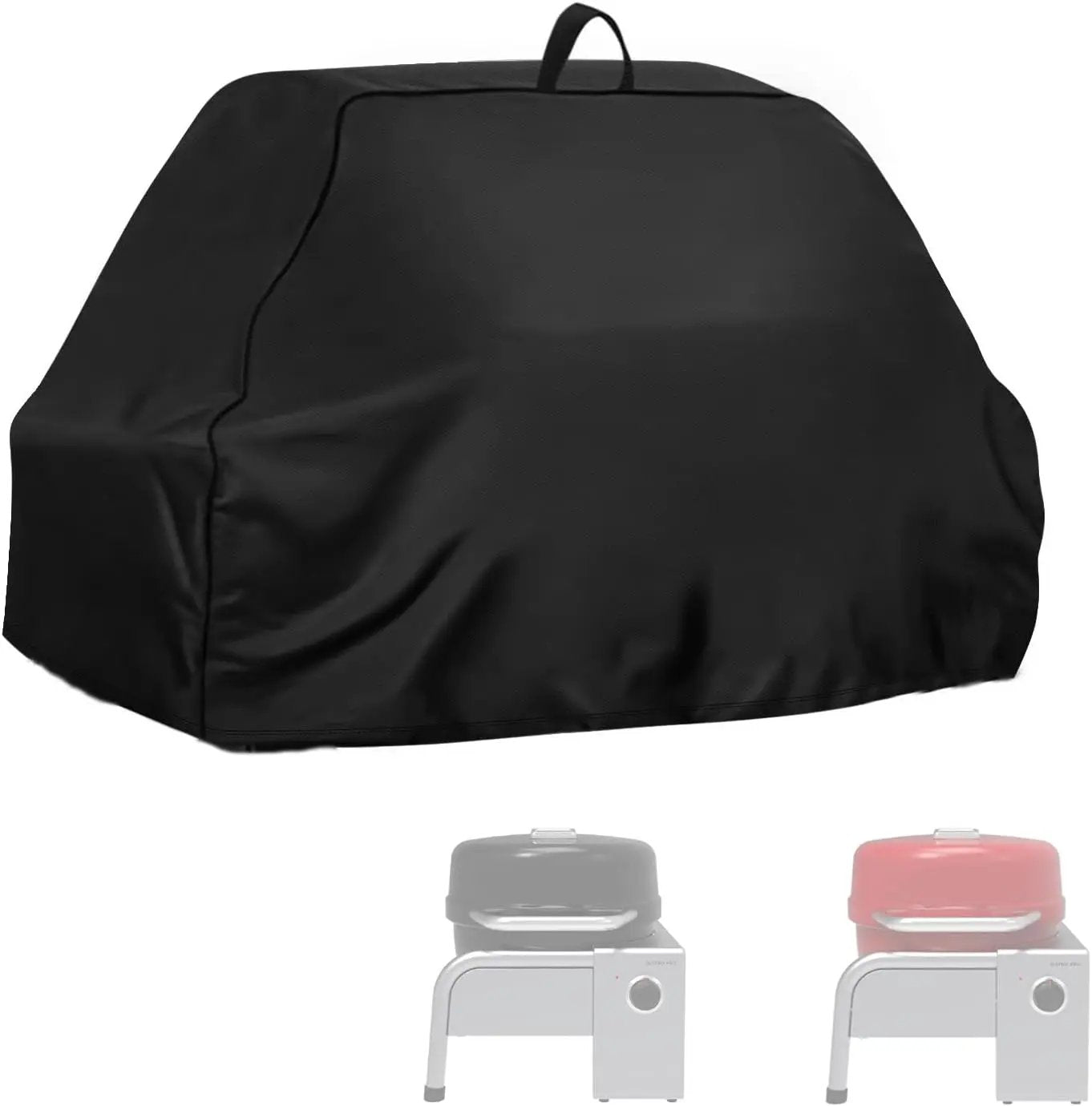 Grill Cover Fit for Charbroil Bistro Pro Tabletop Electric Grill, Dust-Proof Protable Covers for Outdoor Electric BBQ Grills - 21.2" D x 18.5" W x 18.6" H by GreenHaven Gardens