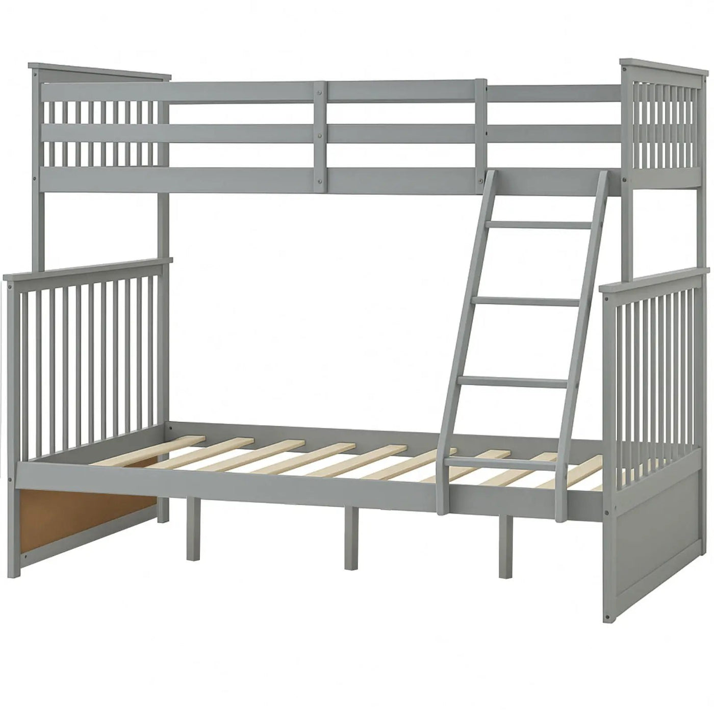 Bunk Bed With Ladder, And Safety Guard Rails by Unique Piece Furniture