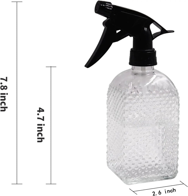 OFFIDIX Glass Plant Mister with Adjustable Nozzle for Indoor Plants and Cleaning by GreenHaven Gardens