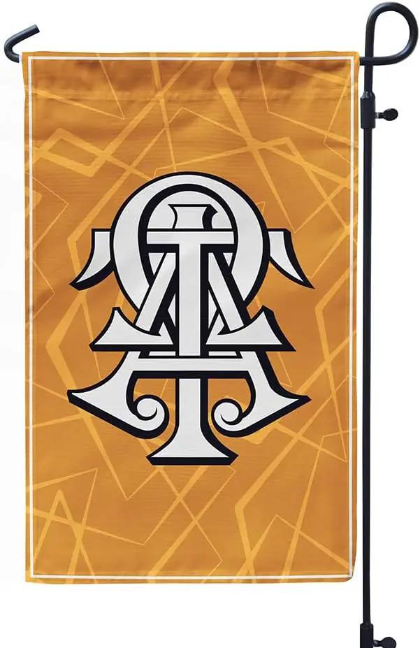Alpha Tau Omega Licensed Flag Garden 12x19 inches Flag Banner Yard Decor Outdoor Decoration (Alpha Tau Omega #5) by GreenHaven Gardens