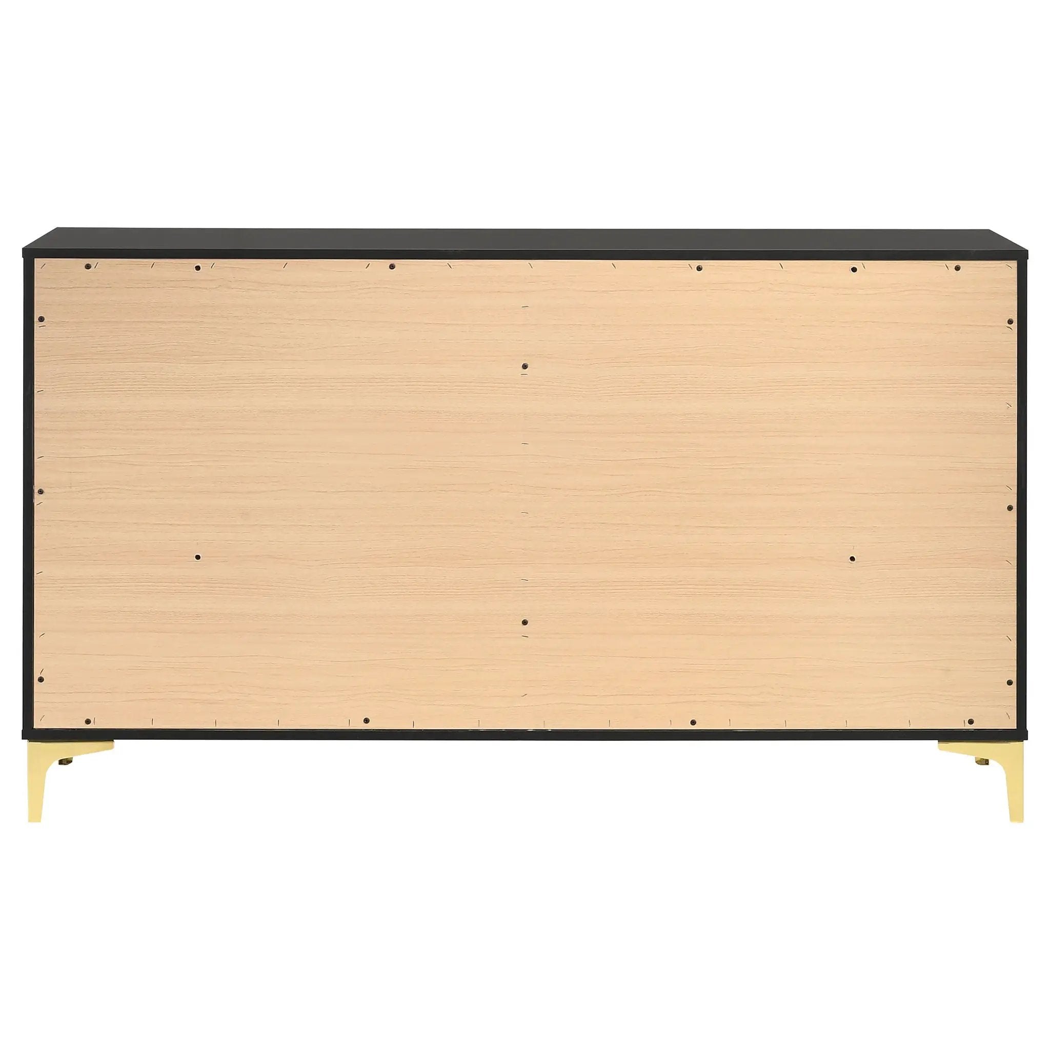 Kendall 6-drawer Dresser Black by Unique Piece Furniture