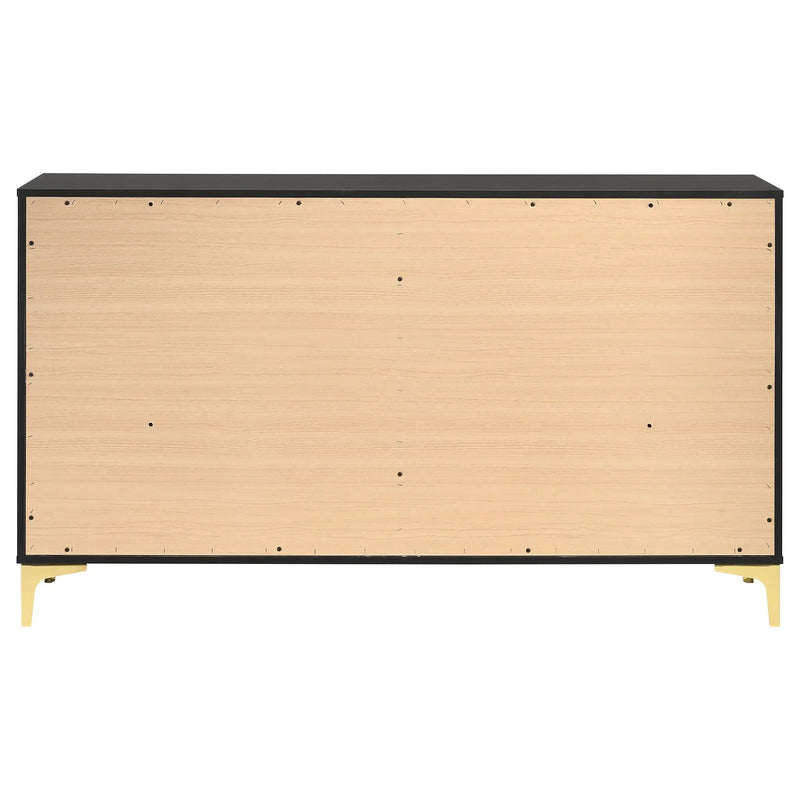 Kendall 6-drawer Dresser Black by Unique Piece Furniture
