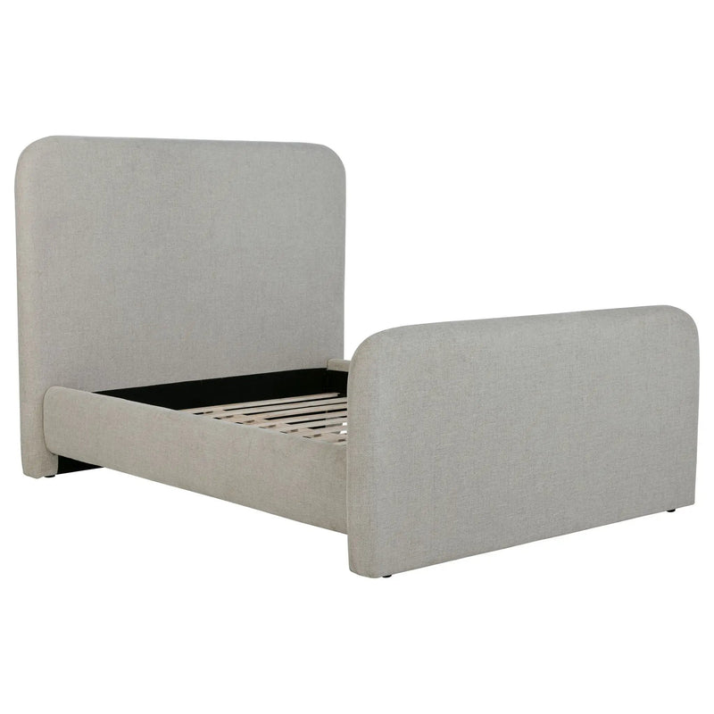 Wren Upholstered Queen Panel Bed Grey by Unique Piece Furniture
