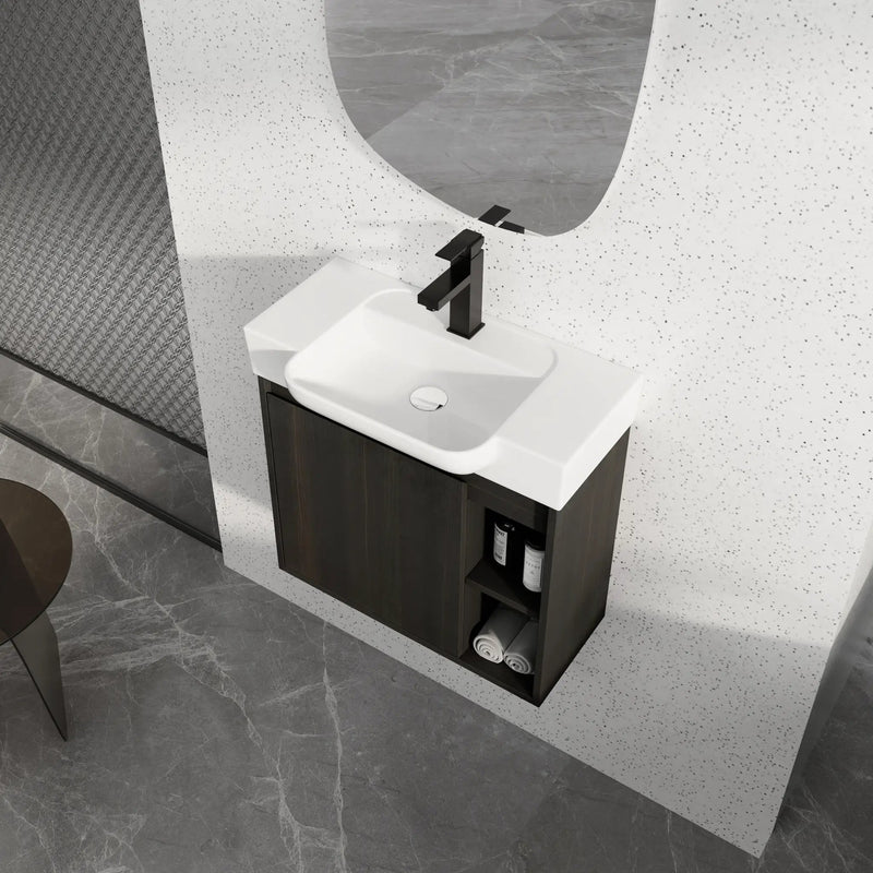 24" Wall-Mounted Bathroom Vanity by HouseOfZazla