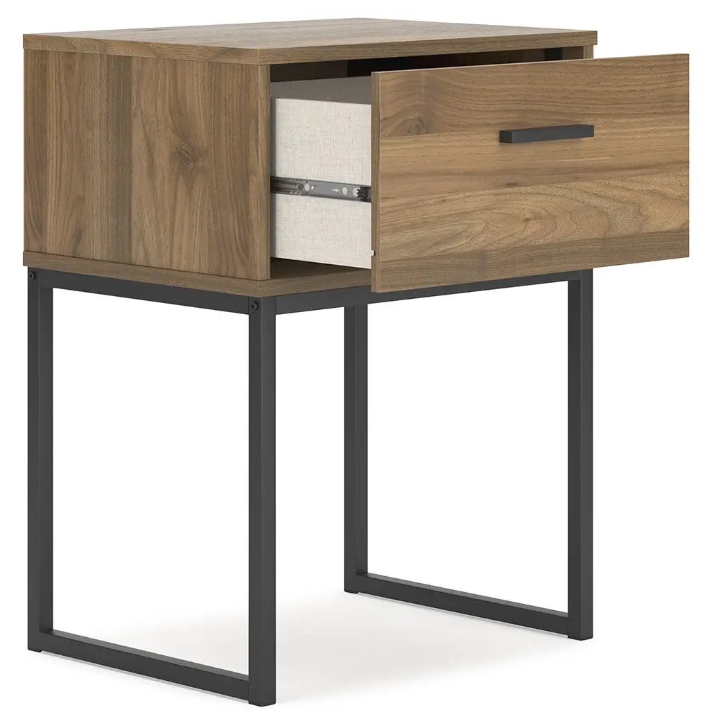 Deanlow - One Drawer Night Stand - Honey by Unique Piece Furniture