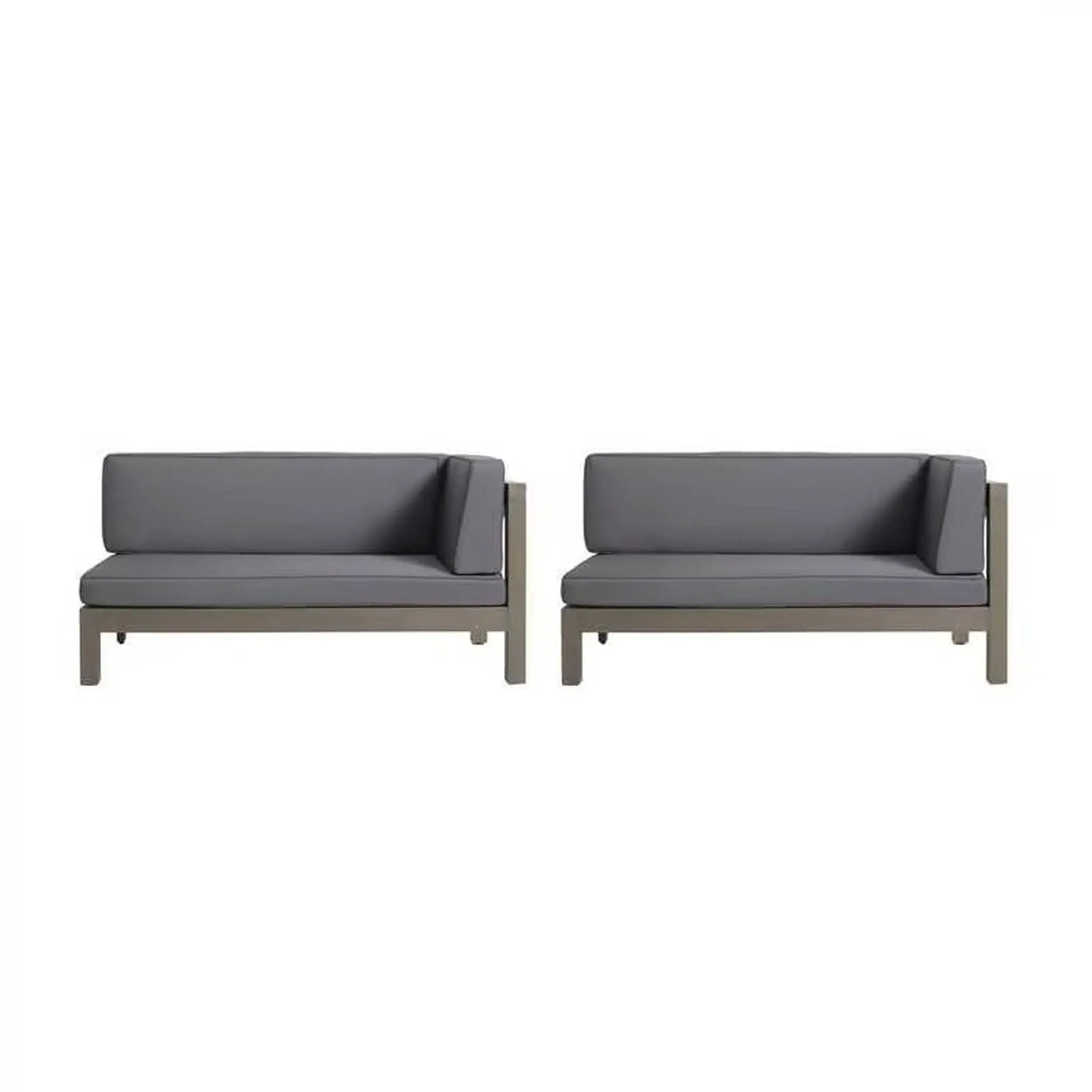Brava - X Back Corner Bench by HouseOfZazla
