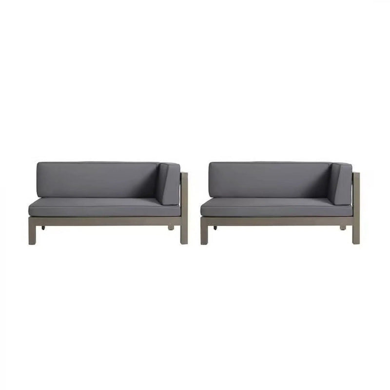 Brava - X Back Corner Bench by HouseOfZazla