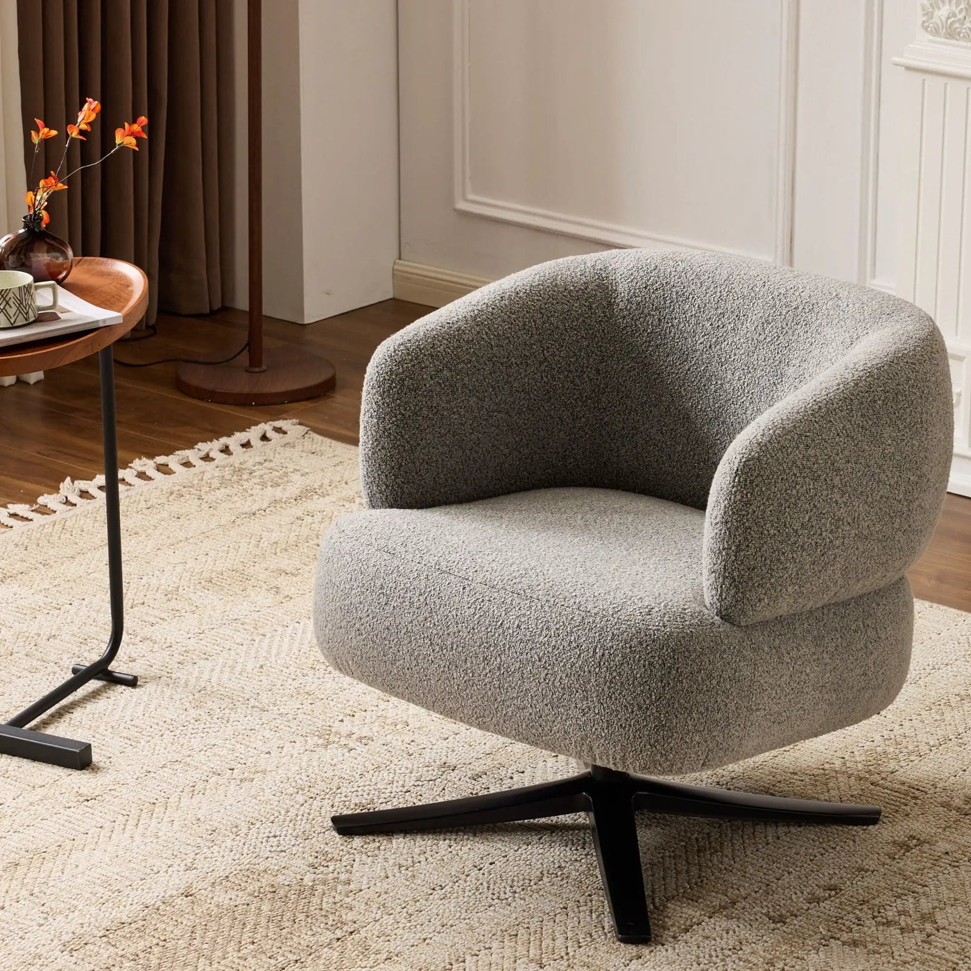 Cuddle Style Leisure Swivel Sofa Chair by HouseOfZazla