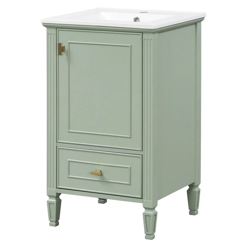 Retro Bathroom Vanity With Sink