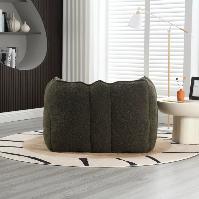 Soft Bean Bag Chair With High Resilient Foam by HouseOfZazla
