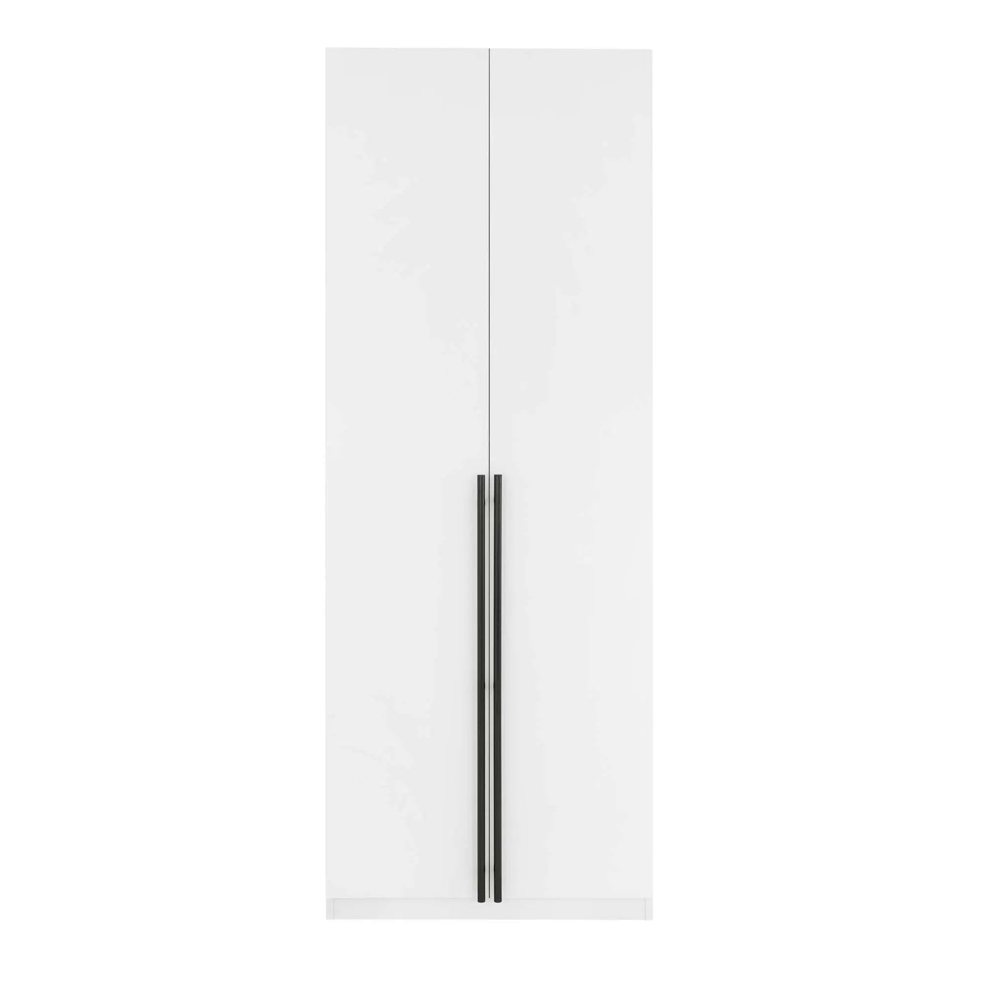 Lee - Free Standing Wardrobe Closet With Adjustable Shoe Shelves by HouseOfZazla