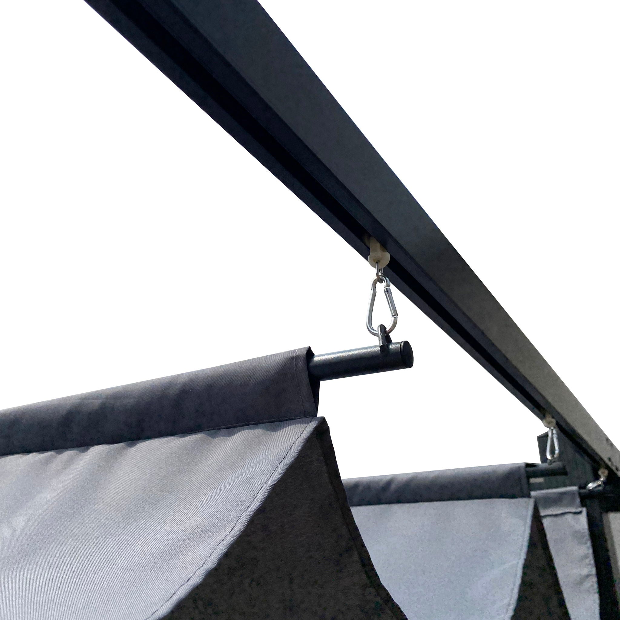Replacement Canopy Top Cover Fabric For Outdoor Patio Retractable Pergola Sun-Shelter Canopy by Unique Piece Furniture