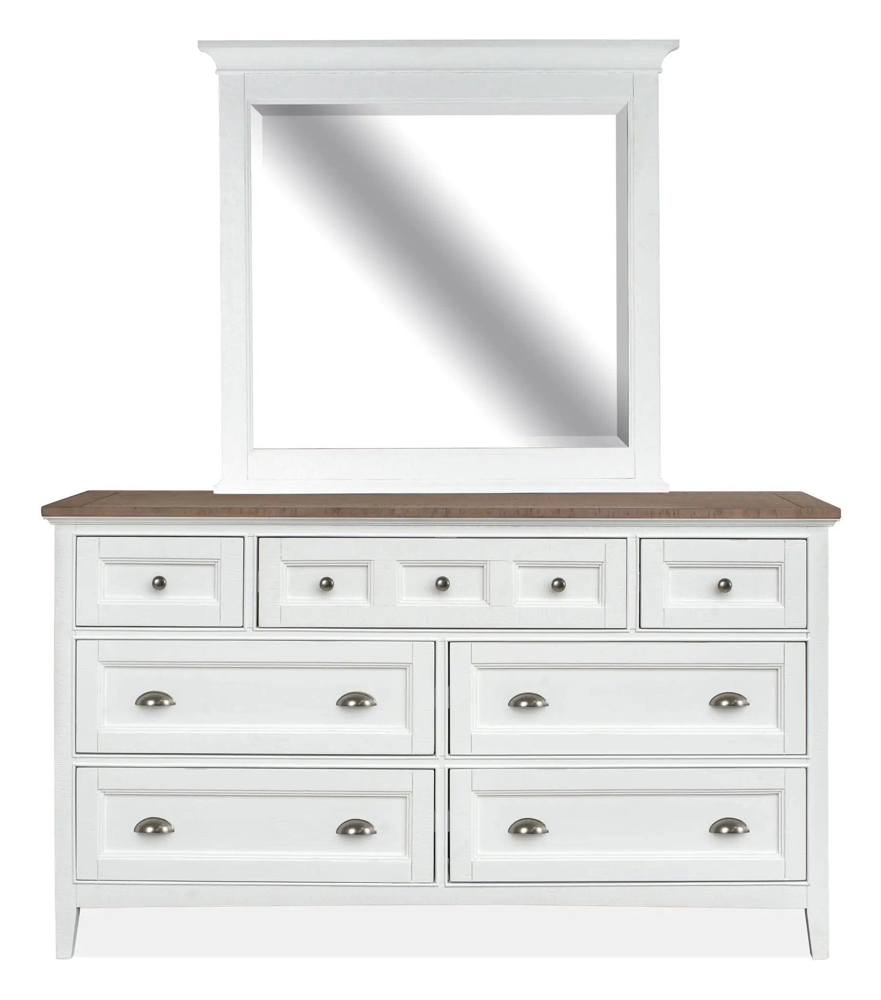 Heron Cove - Two Tone Drawer Dresser by Unique Piece Furniture