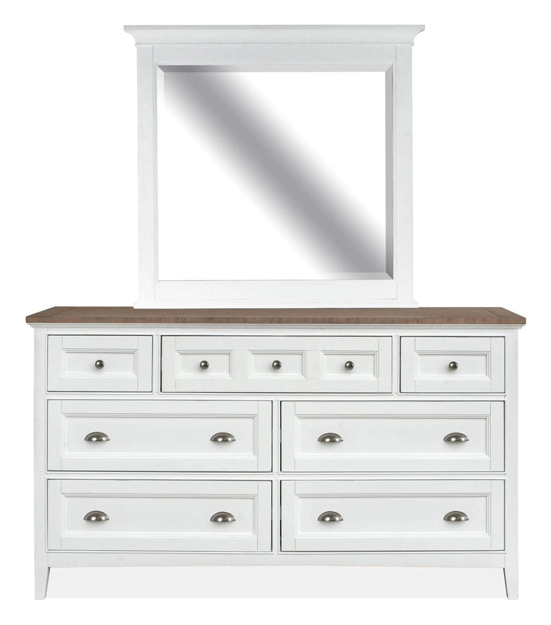 Heron Cove - Two Tone Drawer Dresser by Unique Piece Furniture