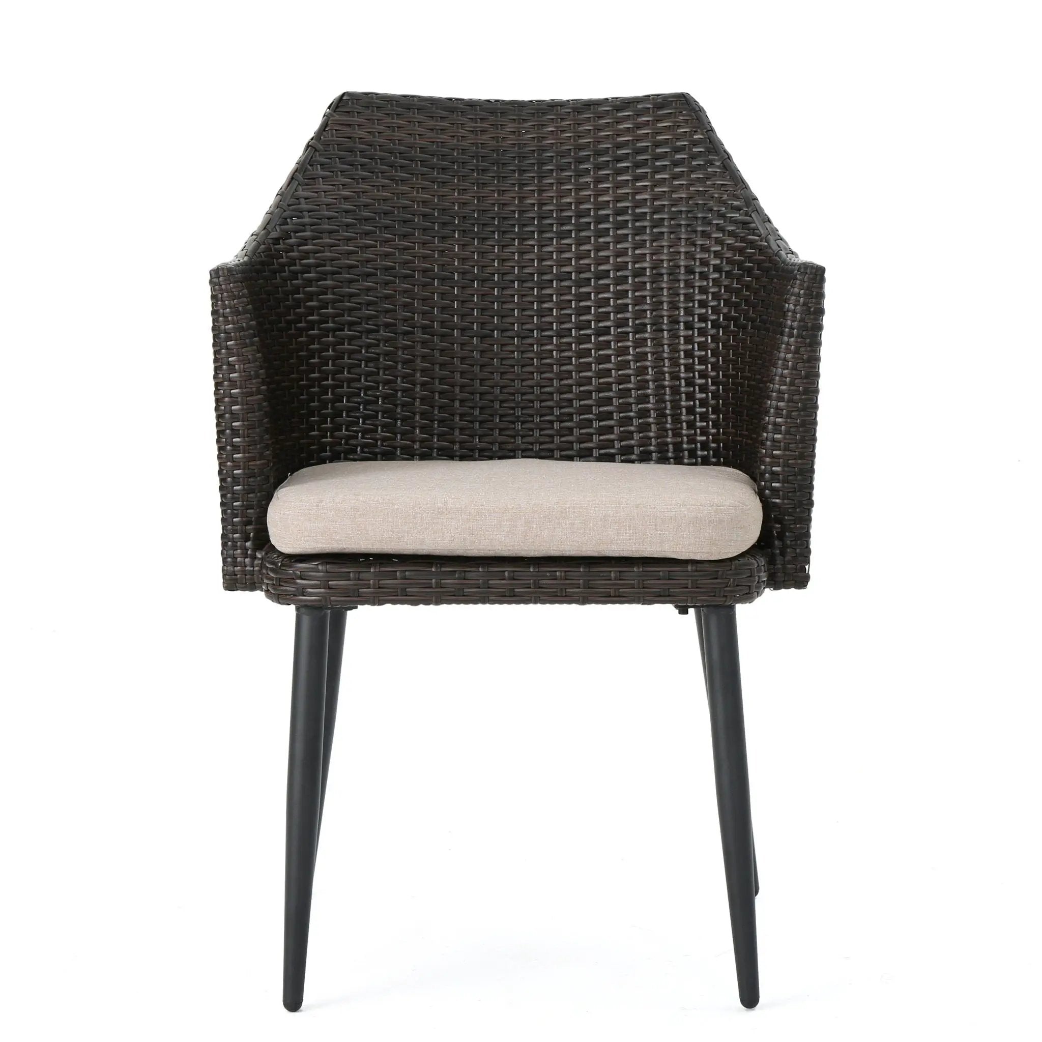 Kenneth Outdoor Dining Chair Set of 2 by HouseOfZazla