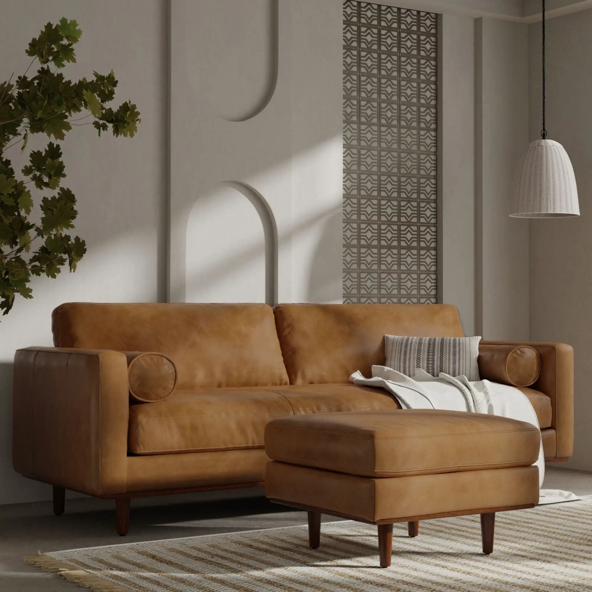 Morrison - Sofa And Ottoman Set by HouseOfZazla