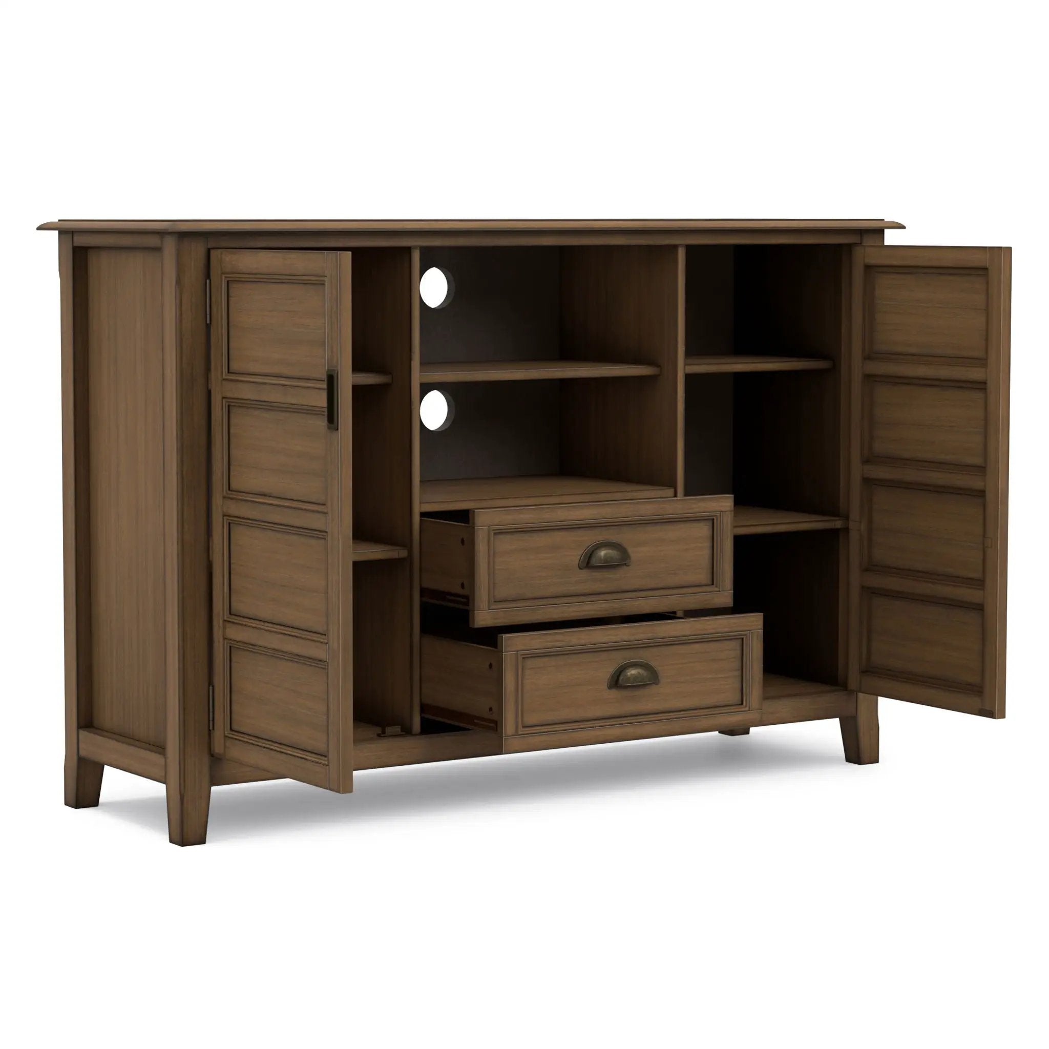 Burlington - Handcrafted Tall TV Media Stand by Unique Piece Furniture