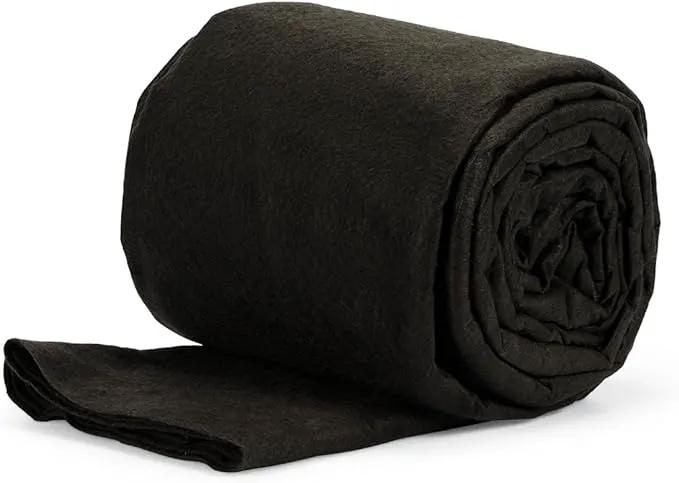 Aquascape Inc 85010 Pond and Water Garden Non-Woven Geotextile Underlayment, 150 sq. ft, Black by GreenHaven Gardens