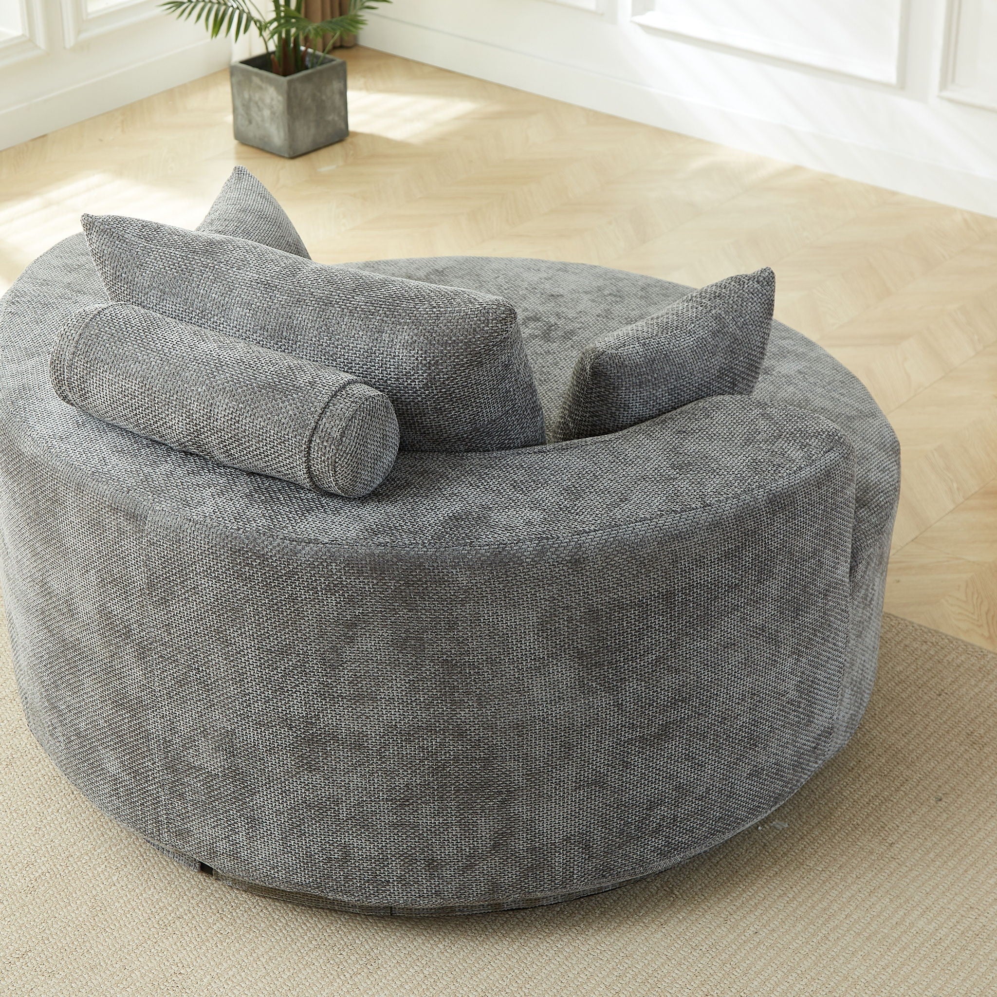 Single 360 Degree Swivel Chair For Living Room by HouseOfZazla
