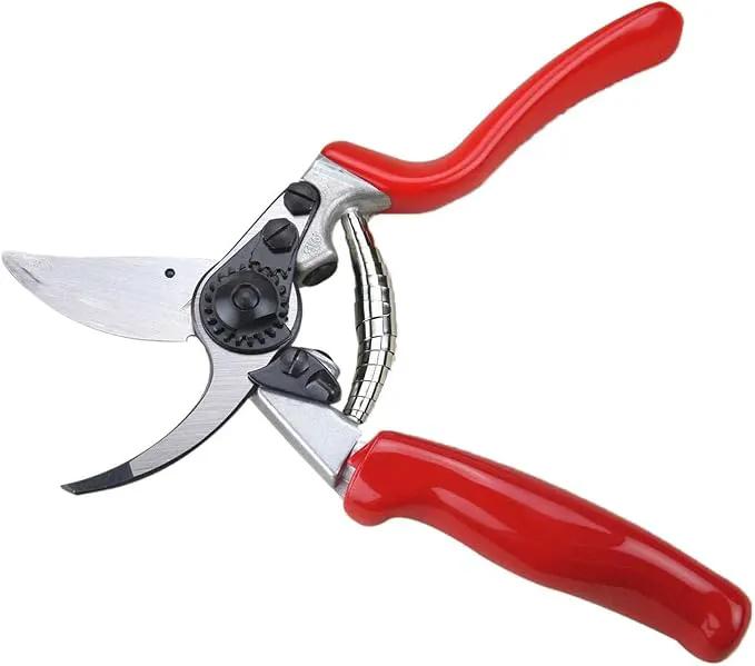 Felco F7 Pruning Shears – 26" Swiss-Made Garden Clippers with Rotating Handle for Reduced Fatigue | Hand Pruners for Gardening | Garden Tool Cutter with Precision Bypass Blade, Aluminum Handles by GreenHaven Gardens