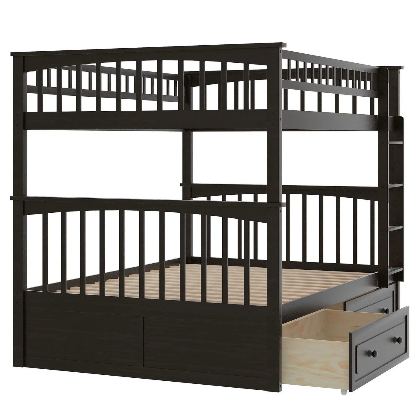 Bunk Bed With Drawers, Convertible Design by HouseOfZazla