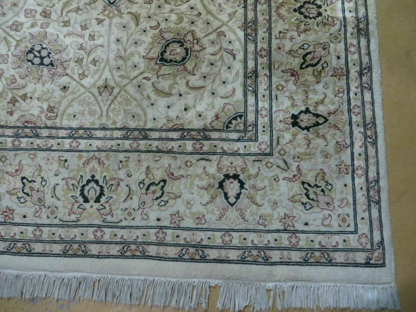 6' X 9' Vintage Fine Handmade Pakistan Oriental Floral Wool Rug Carpet Nice by Jewel Rugs