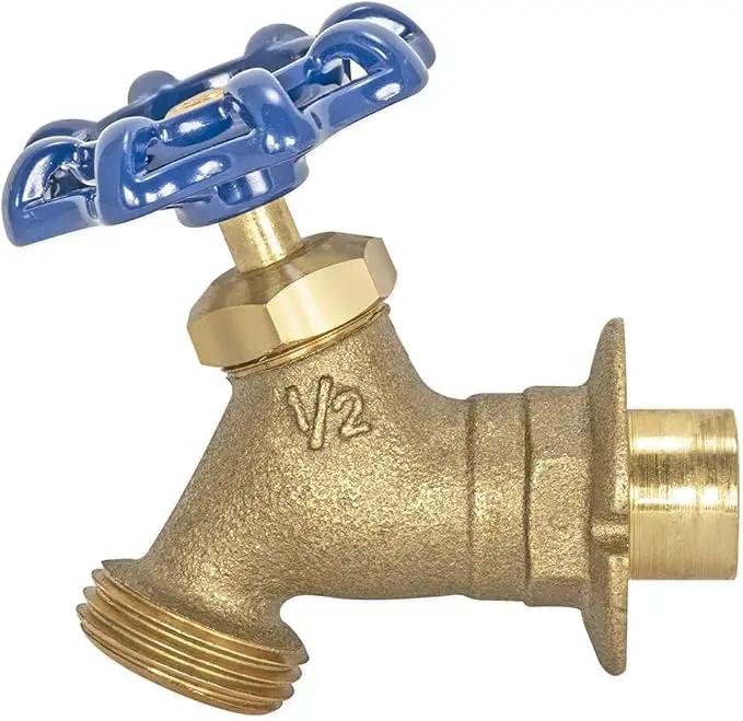 Eastman Brass Irrigation Sillcock Valve, 1/2 Inch Sweat x 1/2 inch MHT Connection, Brass Plumbing Fitting, 20222 by GreenHaven Gardens