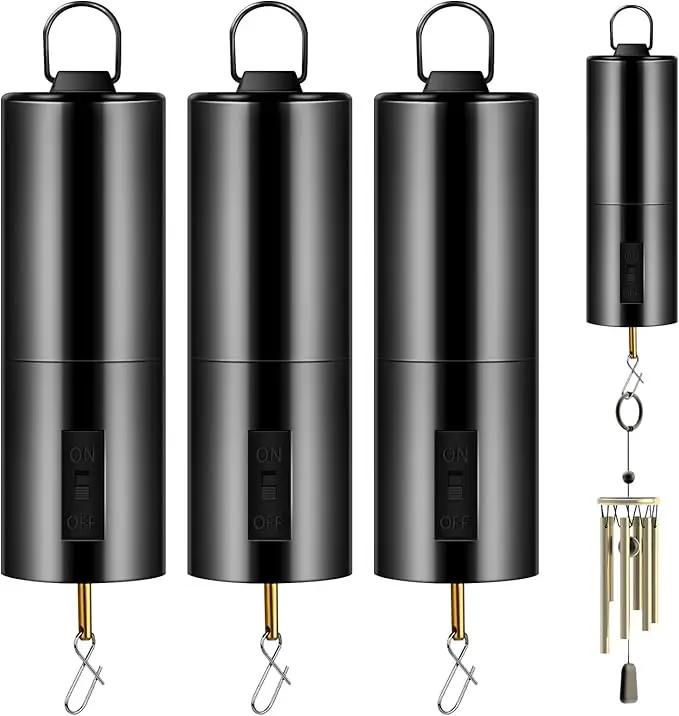 1 Piece Hanging Black Rotating Motor Wind Spinner Mobile Battery Operated Motor Multi-Purposes Rotatable Hook for Garden Decoration Accessory Supplies by GreenHaven Gardens