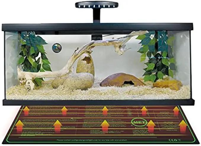 iPower 20" x 20" Warm Hydroponic Seedling Heat Mat and Digital Thermostat Control Combo Set for Seed Germination, Black by GreenHaven Gardens