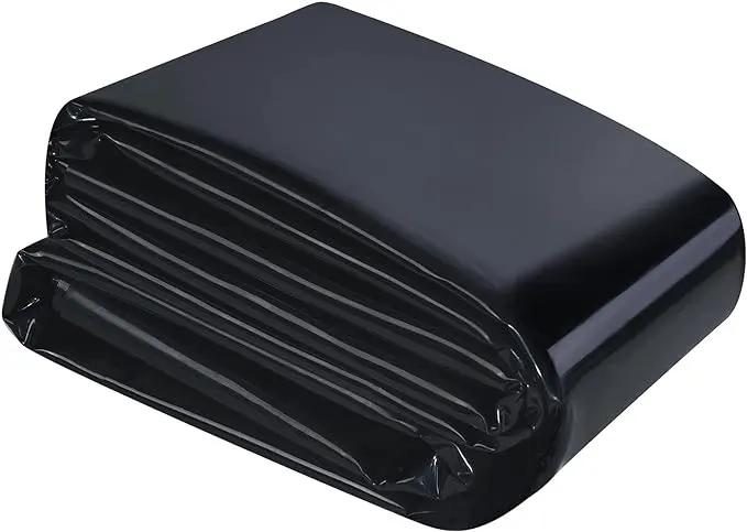 Pond Liner 15 x 20ft 20 mil Pond Liners for Outdoor Ponds, UV Resistant LDPE Fish Pond Liner for Backyard Koi Ponds, Pool, Water Features, Fountains, Waterfall and Water Gardens, Black by GreenHaven Gardens