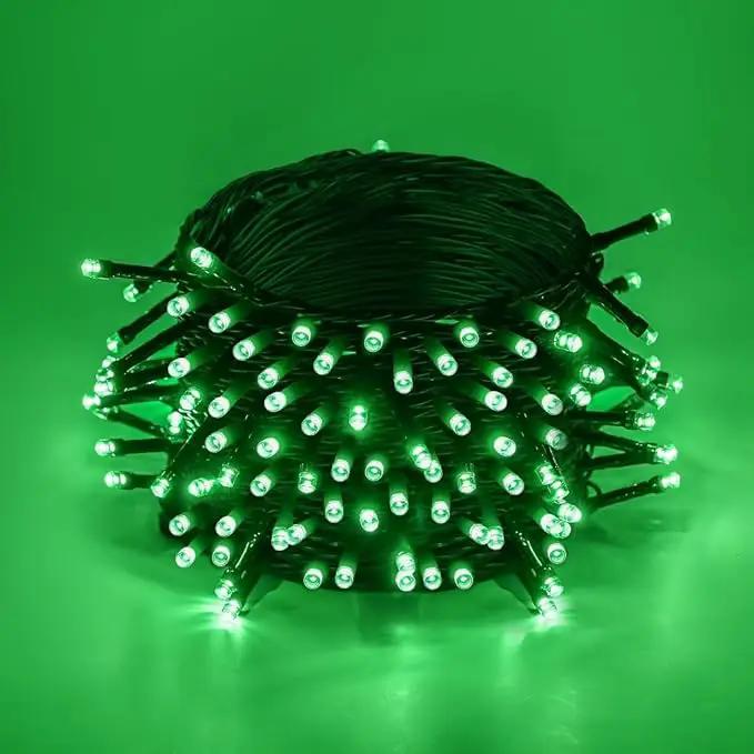 300 LED Halloween Lights, 118FT Waterproof Halloween String Lights, Green Halloween Lights Outdoor with 8 Lighting Modes for Halloween Outdoor Party Yard Garden Decoration(118 Ft | Green, 118 Ft) by GreenHaven Gardens