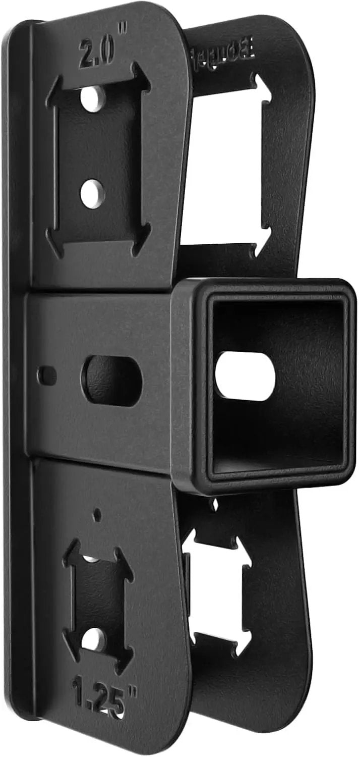 BougeRV Hitch Wall Mount, 2" Receiver, Max Hold Up to 300LBS, Bike Rack & Cargo Rack Storage, Hanging Garage Organizer, Trailer Hitch Receiver Hitch Bicycle Ski Rack Storage Organizer by GreenHaven Gardens
