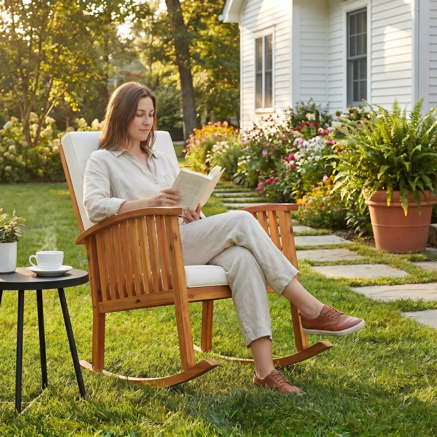 Casa Acacia Rocking Chair by HouseOfZazla