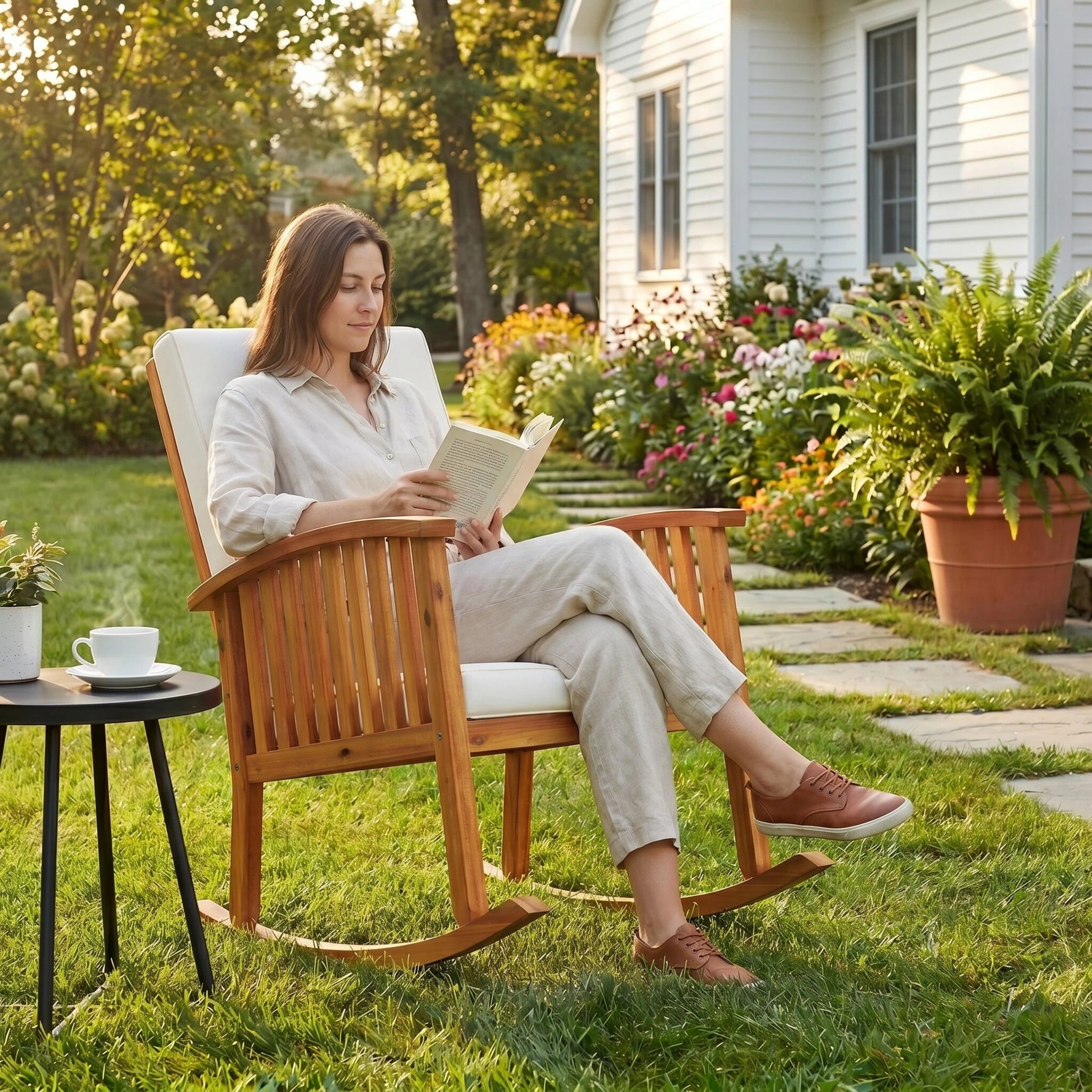 Casa Acacia Rocking Chair by HouseOfZazla