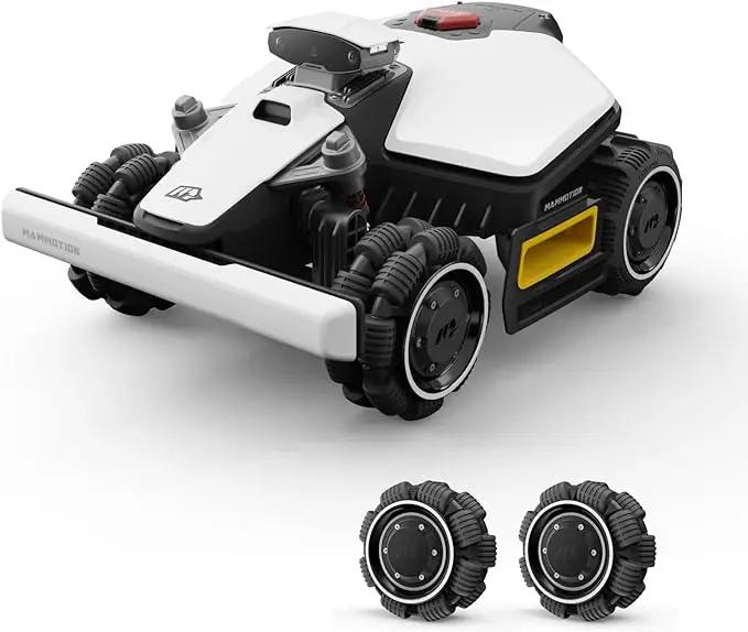 LUBA mini AWD 1500H Robot Lawn Mower with 4G for 0.37 Acre, All-Wheel-Drive for 80% Slope, No Perimeter Wire, UltraSense AI Vision+RTK Auto-Mapping, Cutting Height 2.2"-4.0" by GreenHaven Gardens