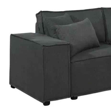 Melrose - Modular Sectional Sofa With Ottoman by Unique Piece Furniture