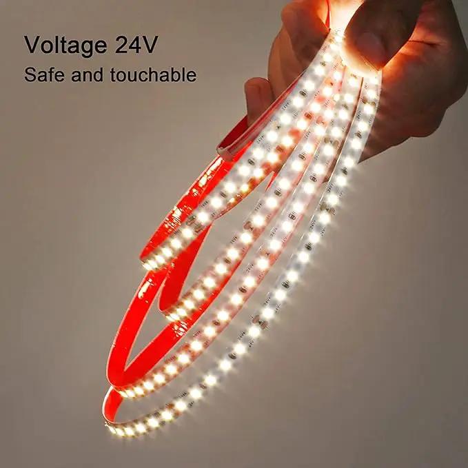 24V 65.6ft/20m LED Strip Light Natural White 4000K 2400LEDs High Brightness 12000LM SMD2835 Flexible No-Waterproof IP20 LED Tape for Kitchen Backyard Hallways Stairs Decoration(No Power Supply) by GreenHaven Gardens