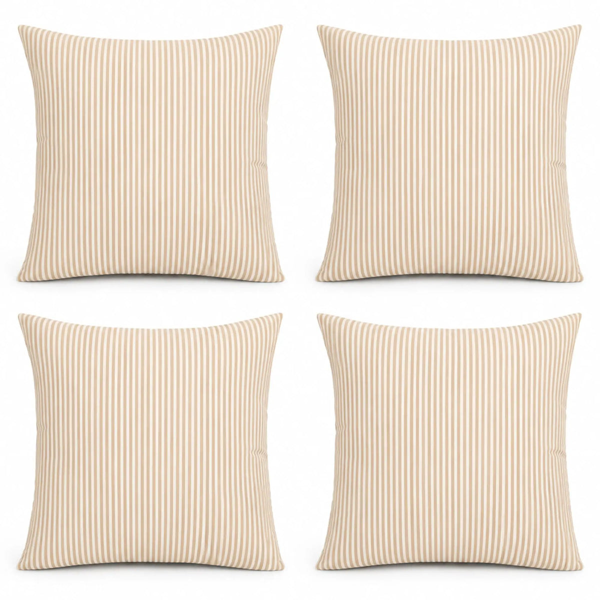 4 Pack Outdoor Pillow Covers - 18x18 Inch by HouseOfZazla