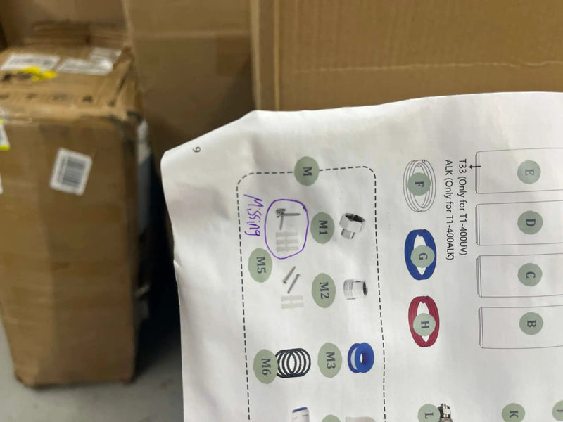 USED LIKE NEW SimPure Alkaline UV Reverse Osmosis System, NSF/ANSI 58 Certified, Tankless RO Water Filter System 400 GPD, pH+ Remineralization Water Filtration Unde by Selzalot