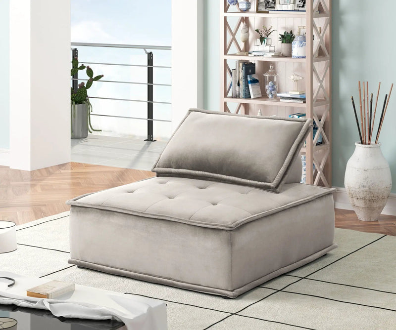 Anna - Armless Lounge Chair by HouseOfZazla