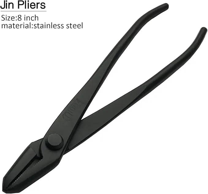 5-Piece Bonsai Tool Set,Knob Cutter,Concave Cutter,Wire Cutter,Jin Pliers,Bonsai Scissors by GreenHaven Gardens