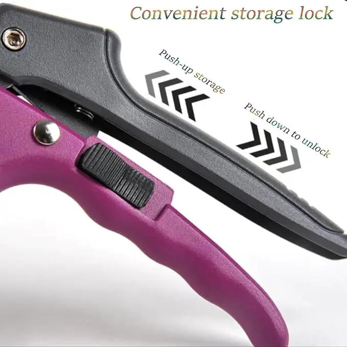 Garden clippers, premium Germany pruners, Work 3 times easier, professional pruning shears, cutting rose, flower, hedge, stem, tree, Sharp gardening scissors, Arthritis weak hand snips (Japanese-2, 1) by GreenHaven Gardens