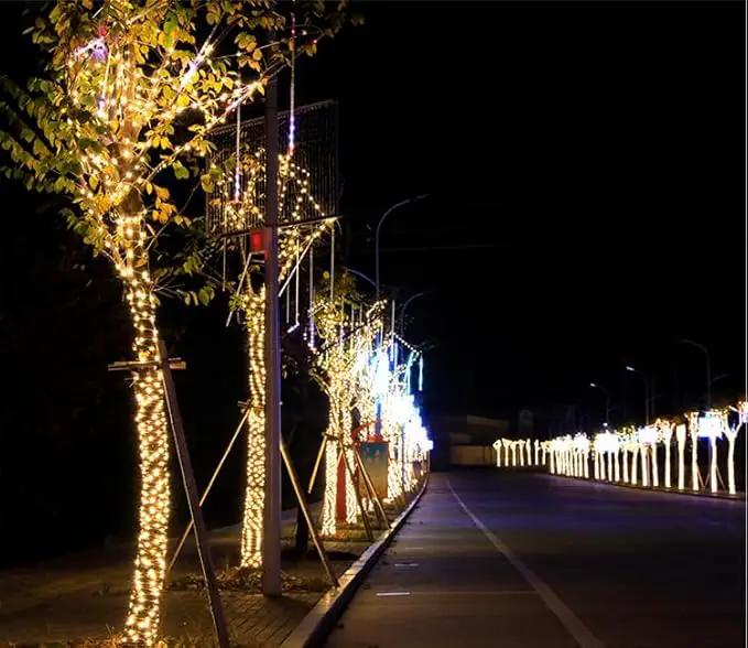 300 LED Fairy Lights Plug in - 100ft Waterproof Twinkle Lights for Bedroom, Outdoor & Indoor, 8 Modes Timer String Lights with Adapter - Warm White LED Fairy Lights for Garden, Christmas Decor by GreenHaven Gardens