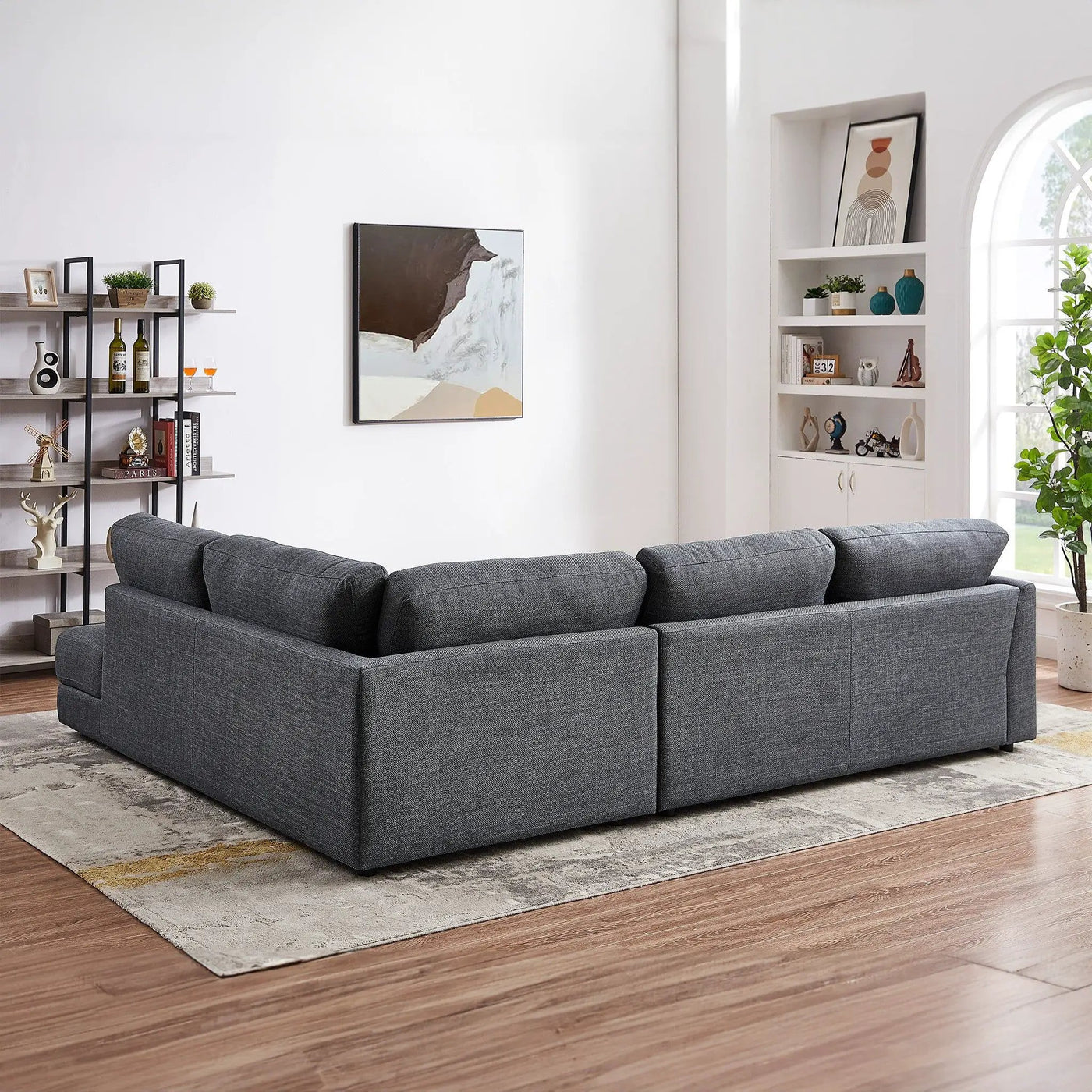 Glander - Comfortable Cozy Sectional Sofa by Unique Piece Furniture