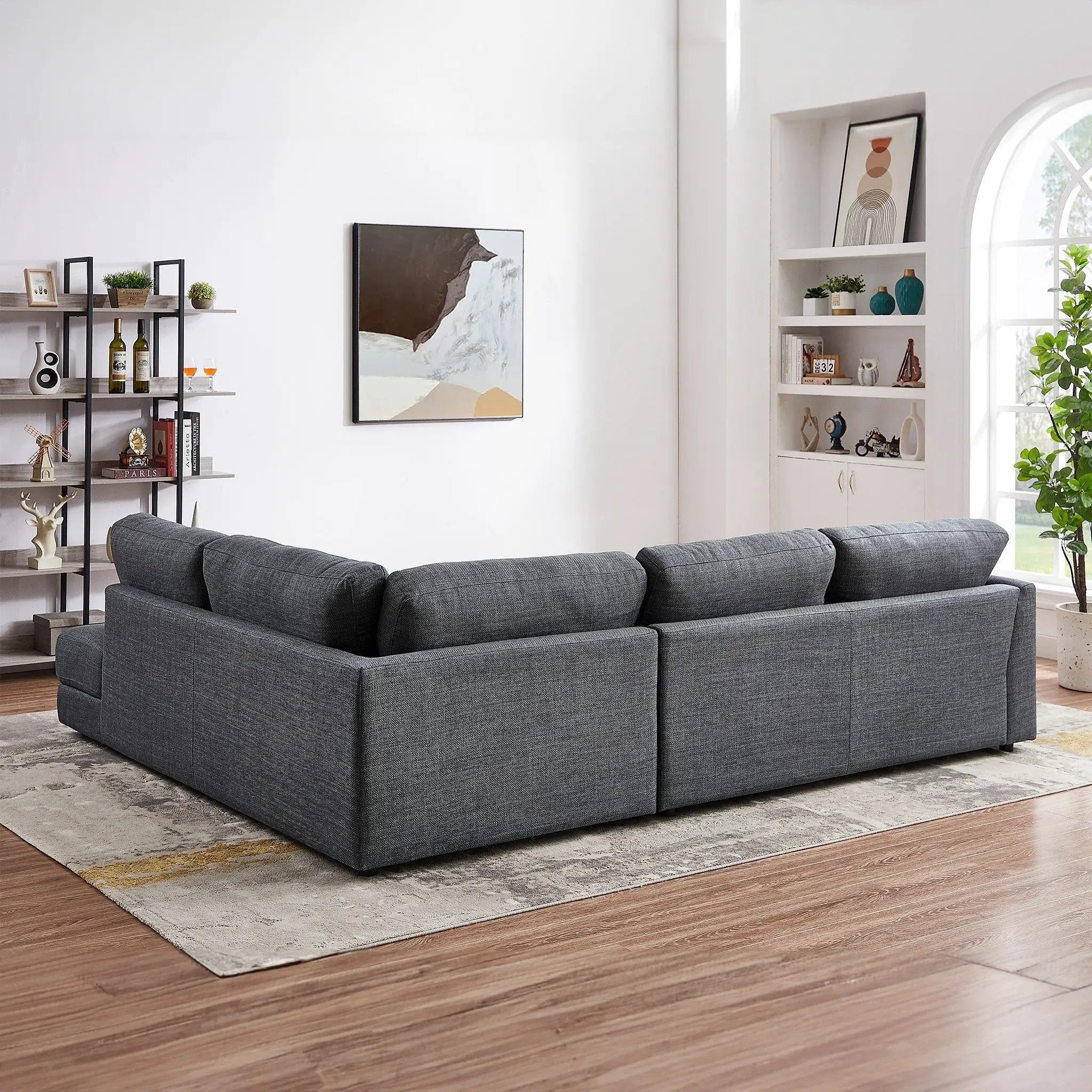 Glander - Comfortable Cozy Sectional Sofa by Unique Piece Furniture