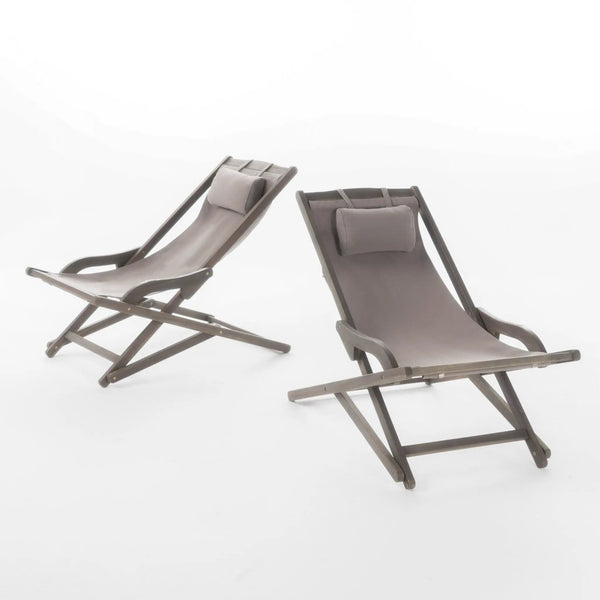 Arcadia Outdoor Sling Chair With Pillow
