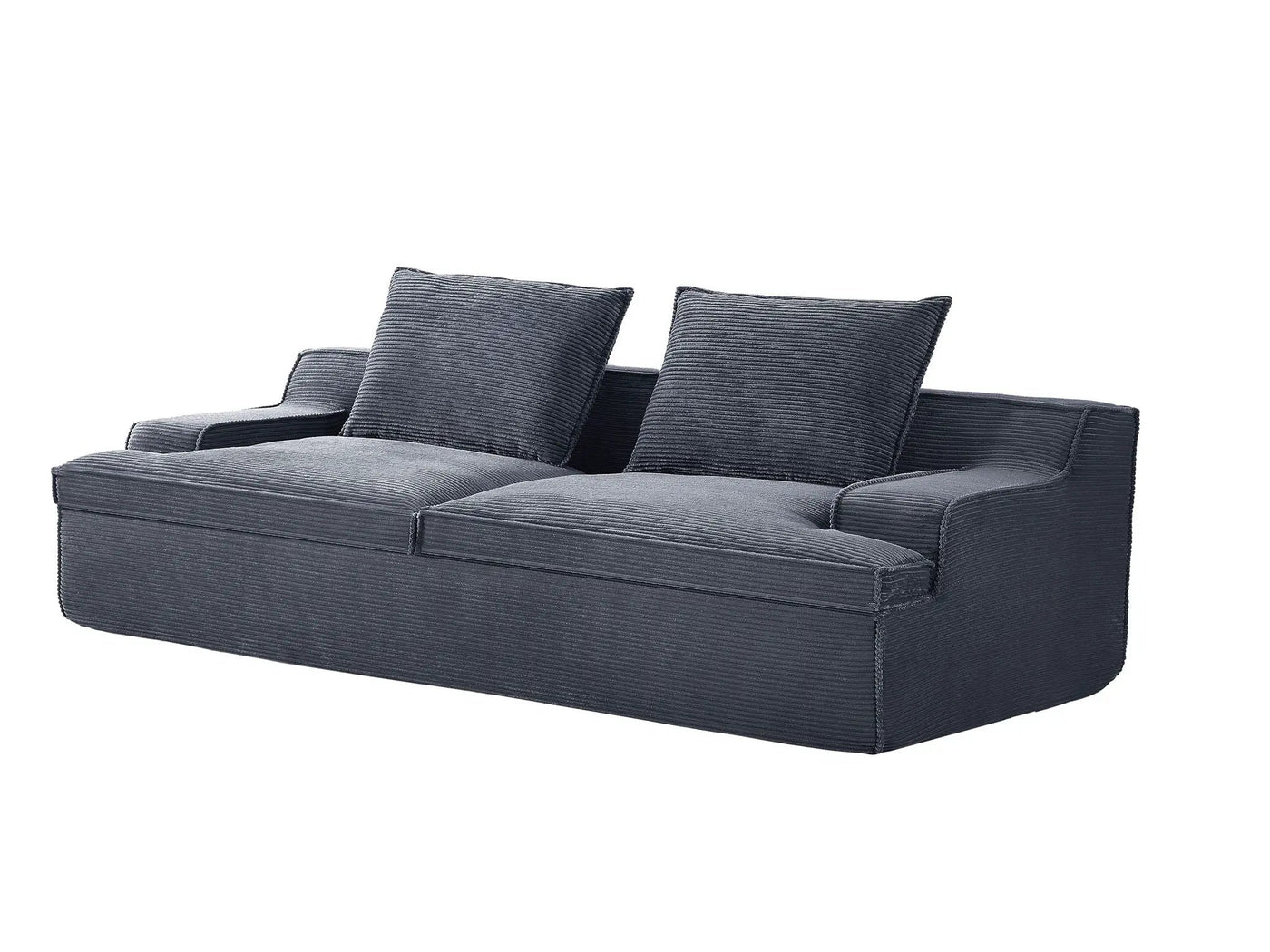 Nimbus - Oversized Full Foam 4 Seater Couch For Living Room Upholstered In Soft, Wide Armrests by Unique Piece Furniture