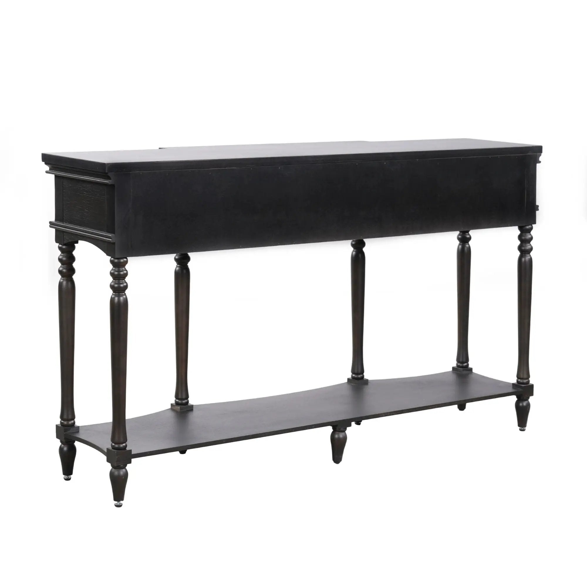 Retro Console Table With 3 Soft Close Drawers by HouseOfZazla