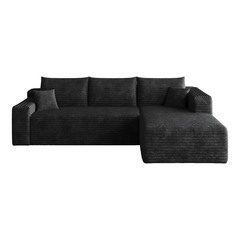 95" Cloud Sectional Sofa, Modern Minimalist Upholstered Couch by HouseOfZazla
