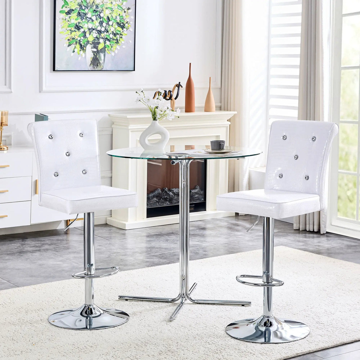 Lift Chairs For Dining Room Seating (Set of 2) by Unique Piece Furniture